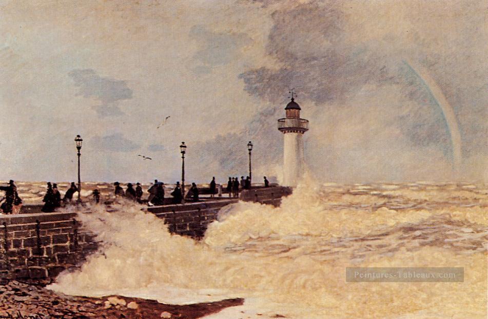 La jetée du Havre II Claude Monet Peintures à l'huile